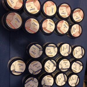 23x dove hair mask minerals pink & white clay smoothes strenghthens brand new